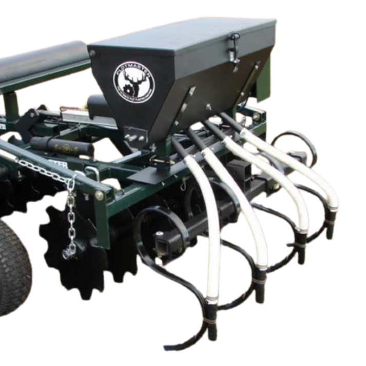 Plot Master Sprayer Plotmaster Grain Drill Attachment for Accurate Food Plot Seeding